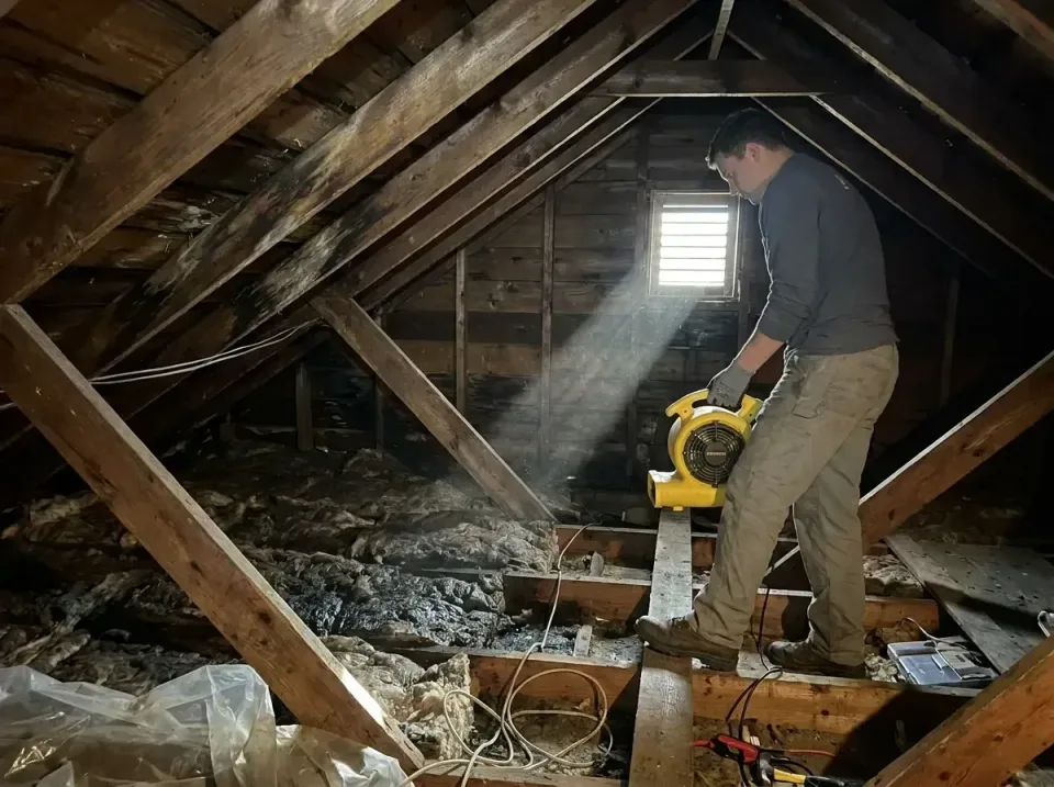 attic-water-damage-drying-proc-007 — frequently asked questions, Emergency Water Extraction & 24/7 Flood Response in Keansbu…